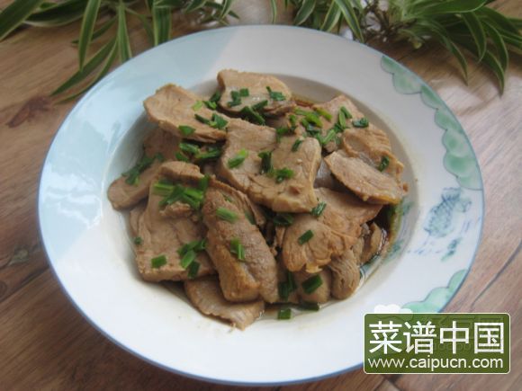 葱香蒸肉