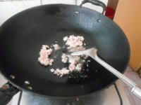 橄榄菜肉沫炒饭的做法步骤3