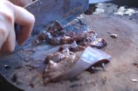 丝瓜炒猪肝的做法步骤3