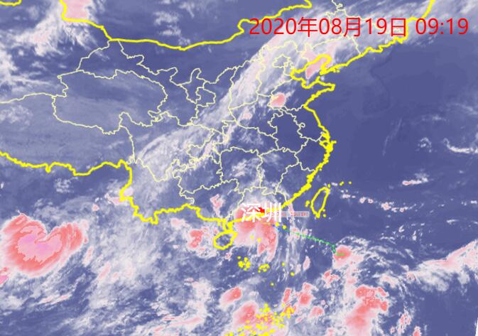 深圳台风路径实时发布系统7号台风  台风黄色预警生效中谨防暴雨大风