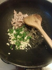 北瓜肉丝面疙瘩汤的做法步骤3