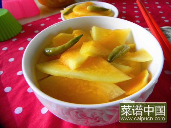 腌酸木瓜