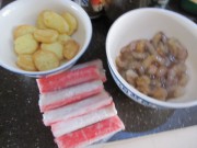 海鲜豆腐煲的做法步骤1