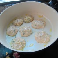 番茄汁南瓜丝饼的做法步骤6