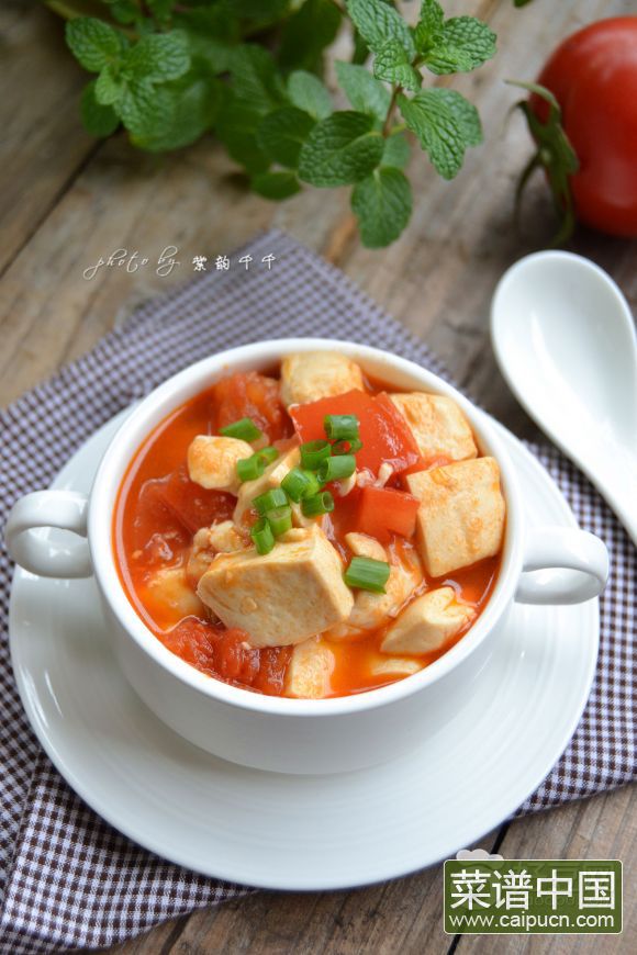 番茄豆腐