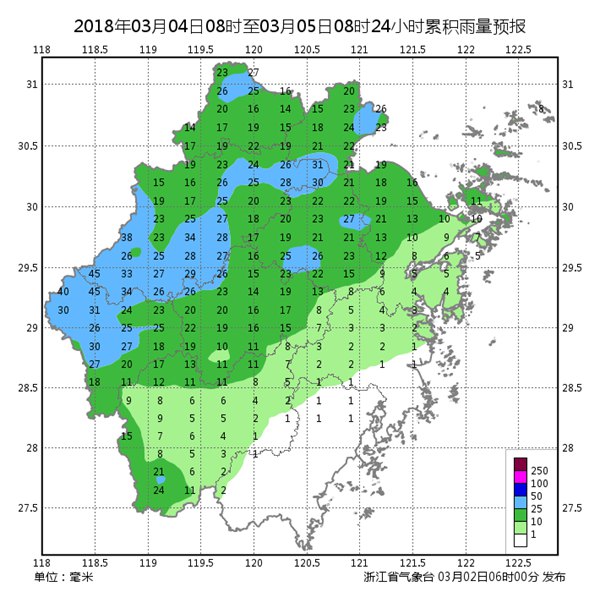 浙江元宵节雨水扰 周末升温恍如初夏周日有雷雨
