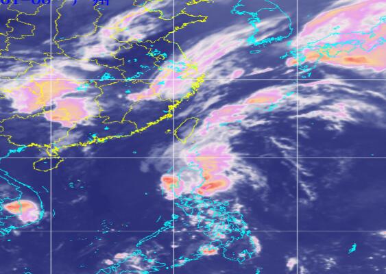 一号台风黄蜂今天最新消息 减弱为热带风暴中心风力9级