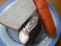 熏肉芋头焖饭的做法步骤1