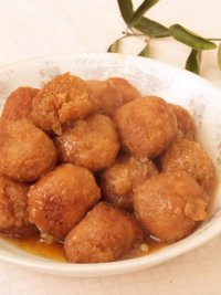 红烧豆渣萝卜丸子的做法步骤9