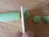 豆腐蛋黄翡翠包的做法步骤13