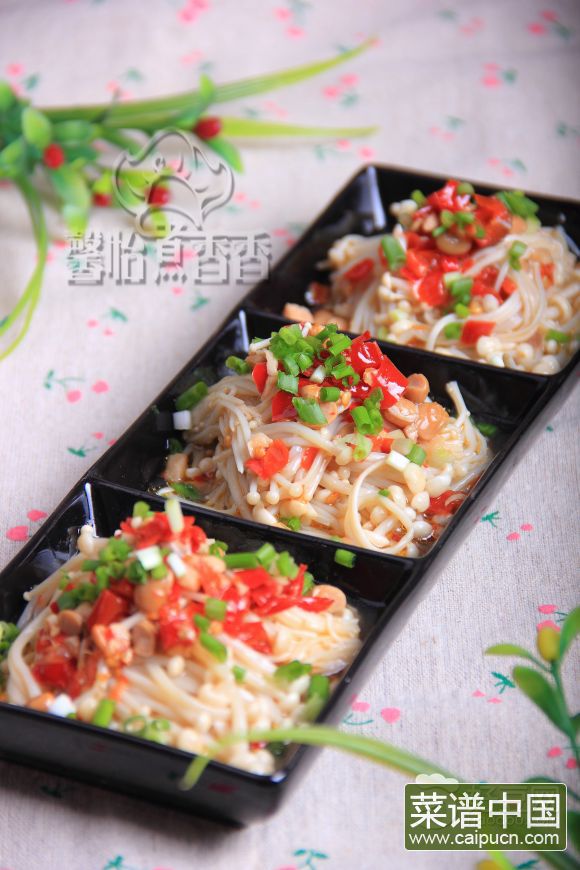 剁椒金针菇