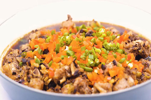 香菇豆豉蒸排骨的做法 香菇豆豉蒸排骨的家常做法