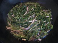 蒲公英拌粉丝的做法步骤6