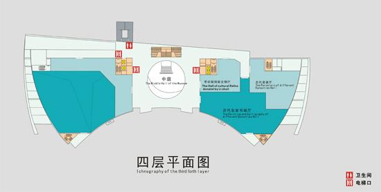 三峡博物馆平面图 三峡博物馆展厅分布图
