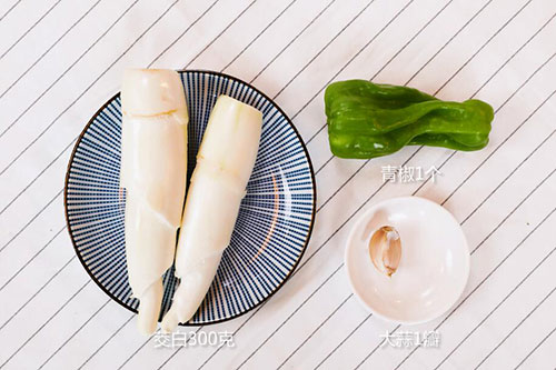 素炒茭白的做法 素炒茭白怎么做好吃