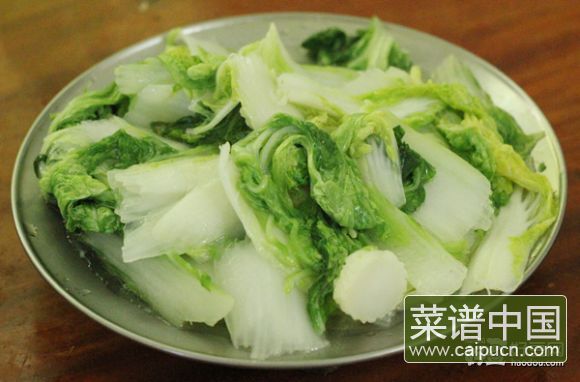 素炒白菜