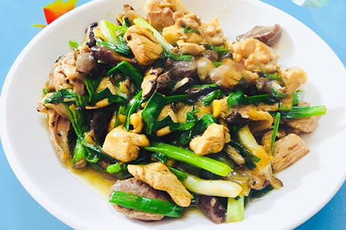 葱香小炒鸡的做法 家常葱香小炒鸡做法介绍