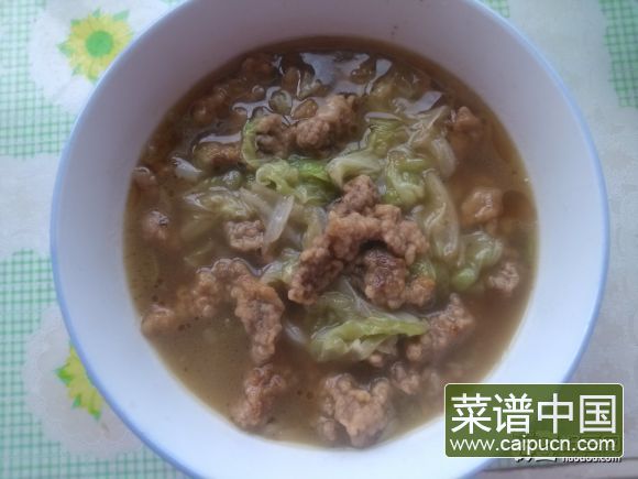 白菜炖酥肉