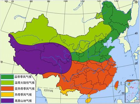 “亚热带季风气候”是怎样的