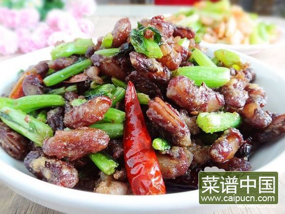 苦菜酥红豆