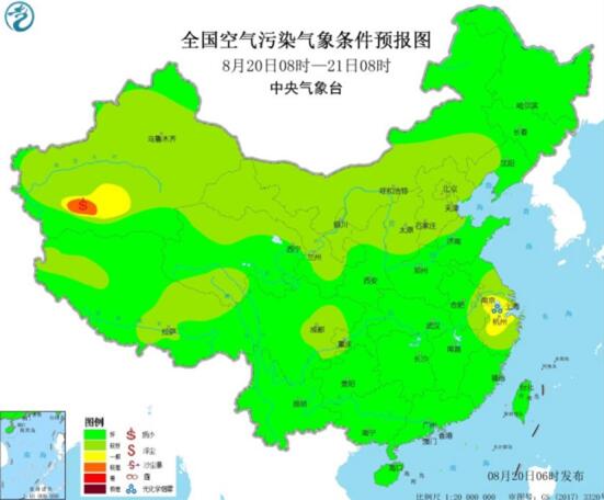 2020全国雾霾预报：雨频繁光顾京津冀大气污染扩散较好