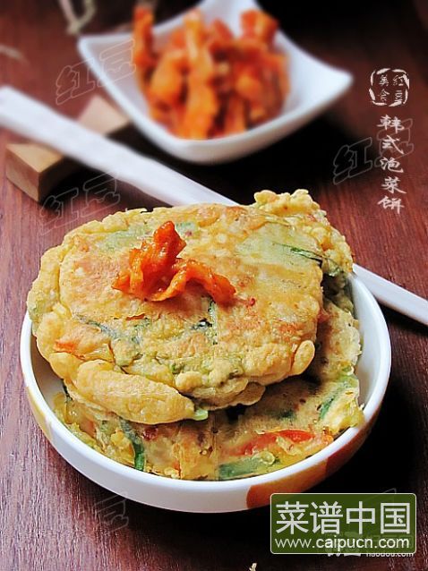 韩餐小吃---泡菜煎饼