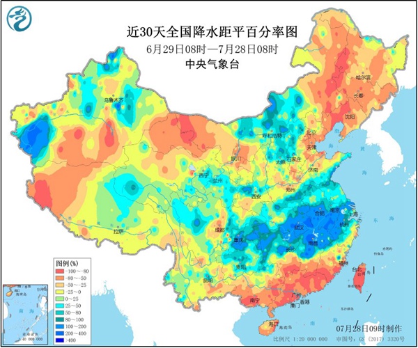 “七下八上”北方防汛关键期 华北东北将有两轮明显降雨过程