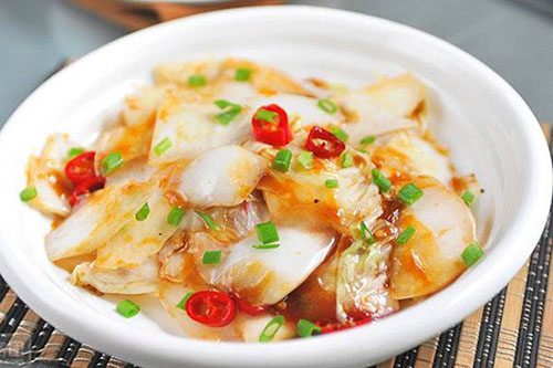 醋溜白菜怎么做好吃 家常醋溜白菜的做法