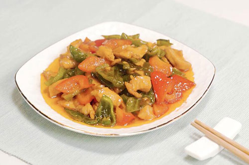 彩椒鸡丁的做法 彩椒鸡丁怎么做