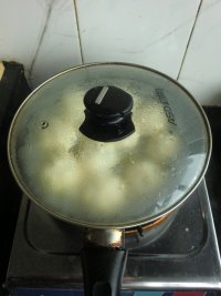 香菇青菜水煎包的做法步骤15