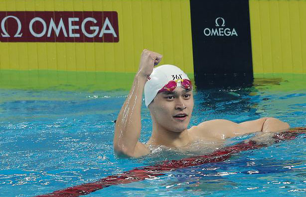 孙杨不在奥运名单