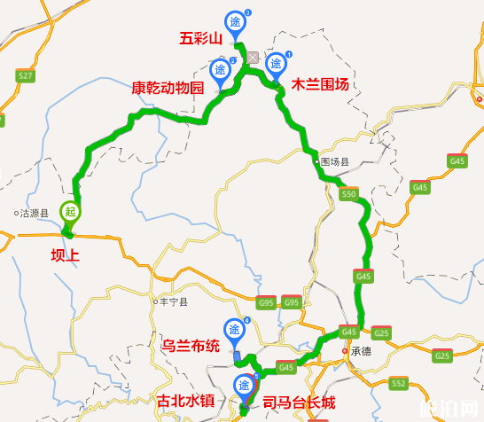 木兰围场草原避暑路线推荐