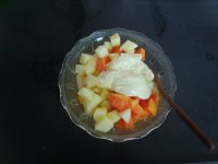 脆皮水果沙拉的做法步骤2
