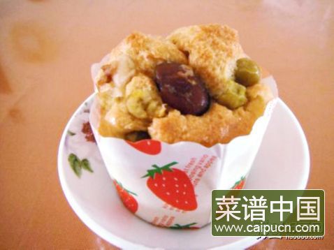 葡萄干蛋糕
