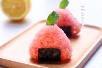蔓越莓樱花爆浆饭团的做法步骤8