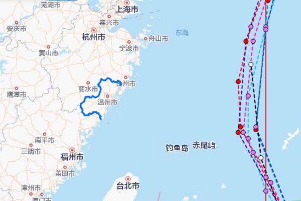 9号台风实时最新消息今天 台风“美莎克”移向东海浙江沿海将受影响