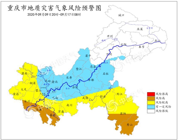未来一周重庆多阴雨天气 部分地区有地灾风险