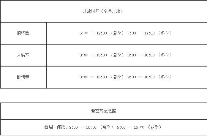 北京植物园赏秋攻略 北京植物园看红叶
