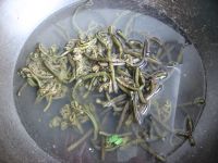 香辣蕨菜金针菇的做法步骤3