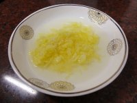 芥兰炒腊肉的做法步骤3