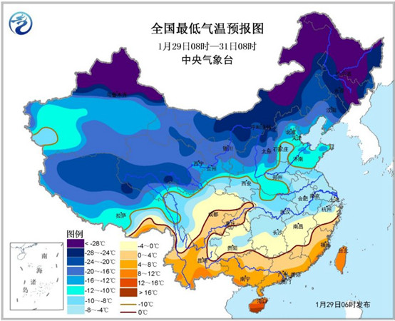 寒潮预警连发3天 江南等局地降温将超10℃