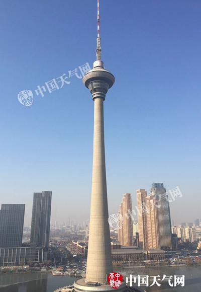 天津发布重污染天气黄色预警 周日冷空气来袭霾渐消散