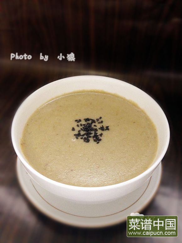 麦芽绿豆糊