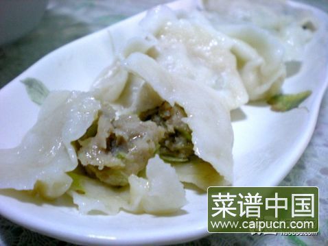鲜美鱼肉水饺