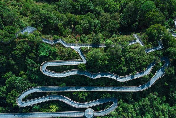 感兴趣就去福州：空中绿道 城市幽境