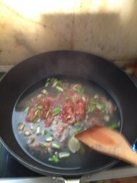 萝卜汆羊肉的做法步骤6