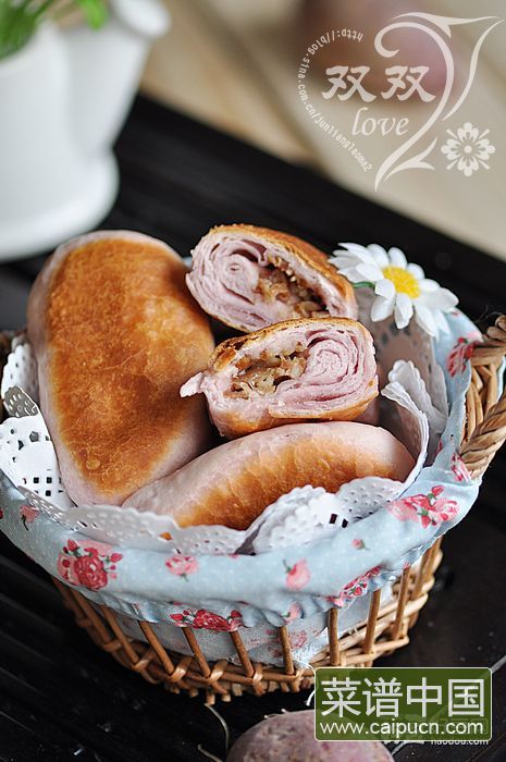 紫薯培根饼