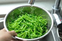 凉拌扁豆丝的做法步骤4