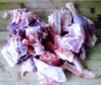 土豆炖鹅肉的做法步骤1