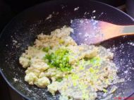 香葱豆腐渣的做法步骤8